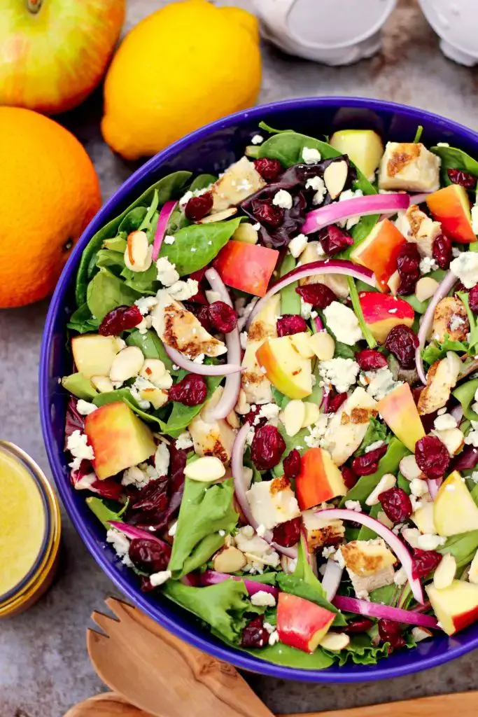 Chicken Salad With Apple And Cranberries