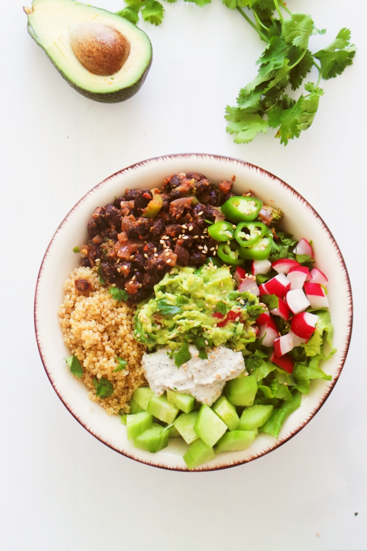 Black Bean Quinoa Bowl