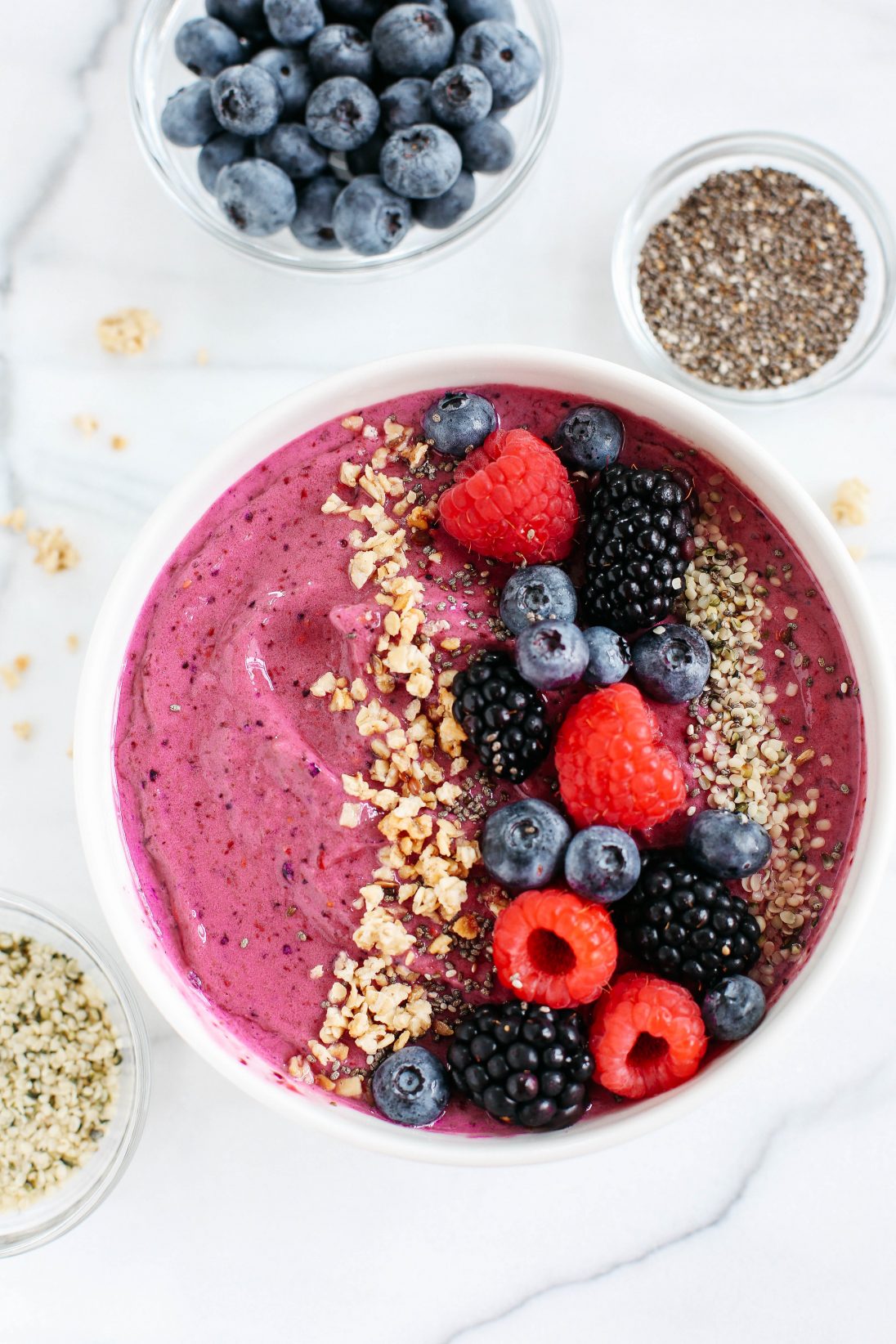 Triple Berry Smoothie Bowl