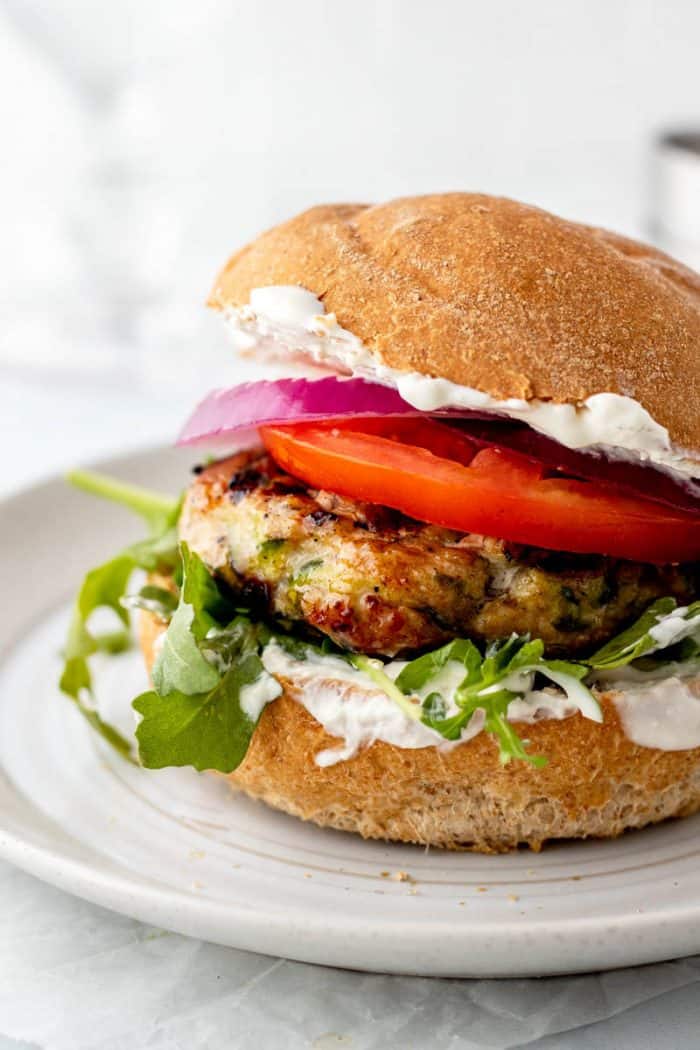 Zucchini Turkey Burger