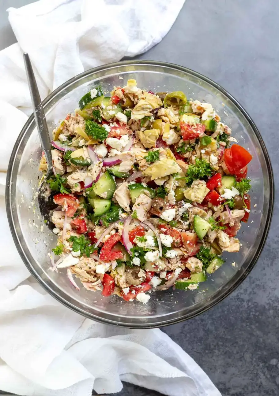 Mediterranean Tuna Salad