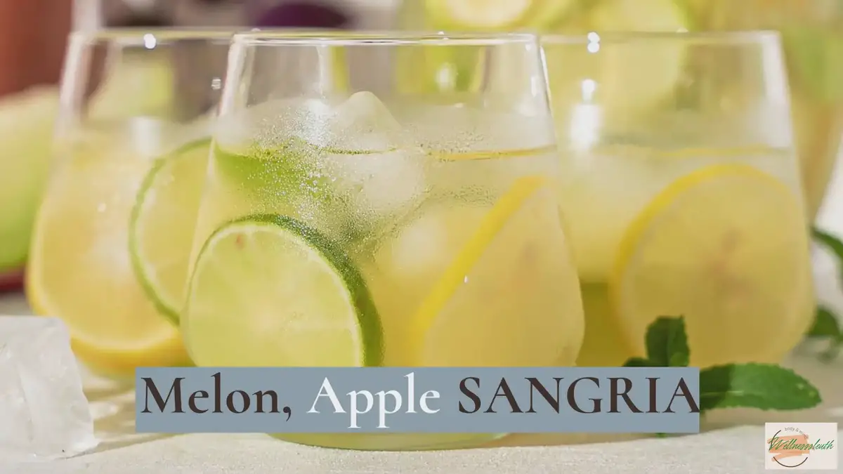 'Video thumbnail for ** Virgin Apple-Melon Sangria **'