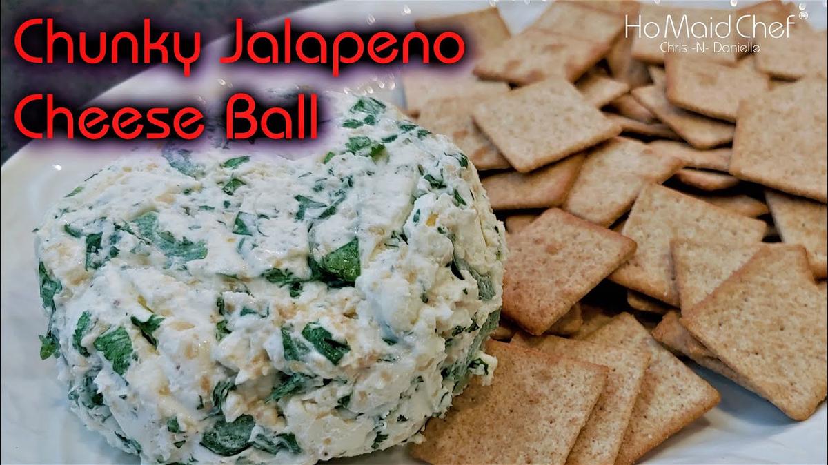 'Video thumbnail for Chunky Jalapeno Cheese Ball | Dining In With Danielle'